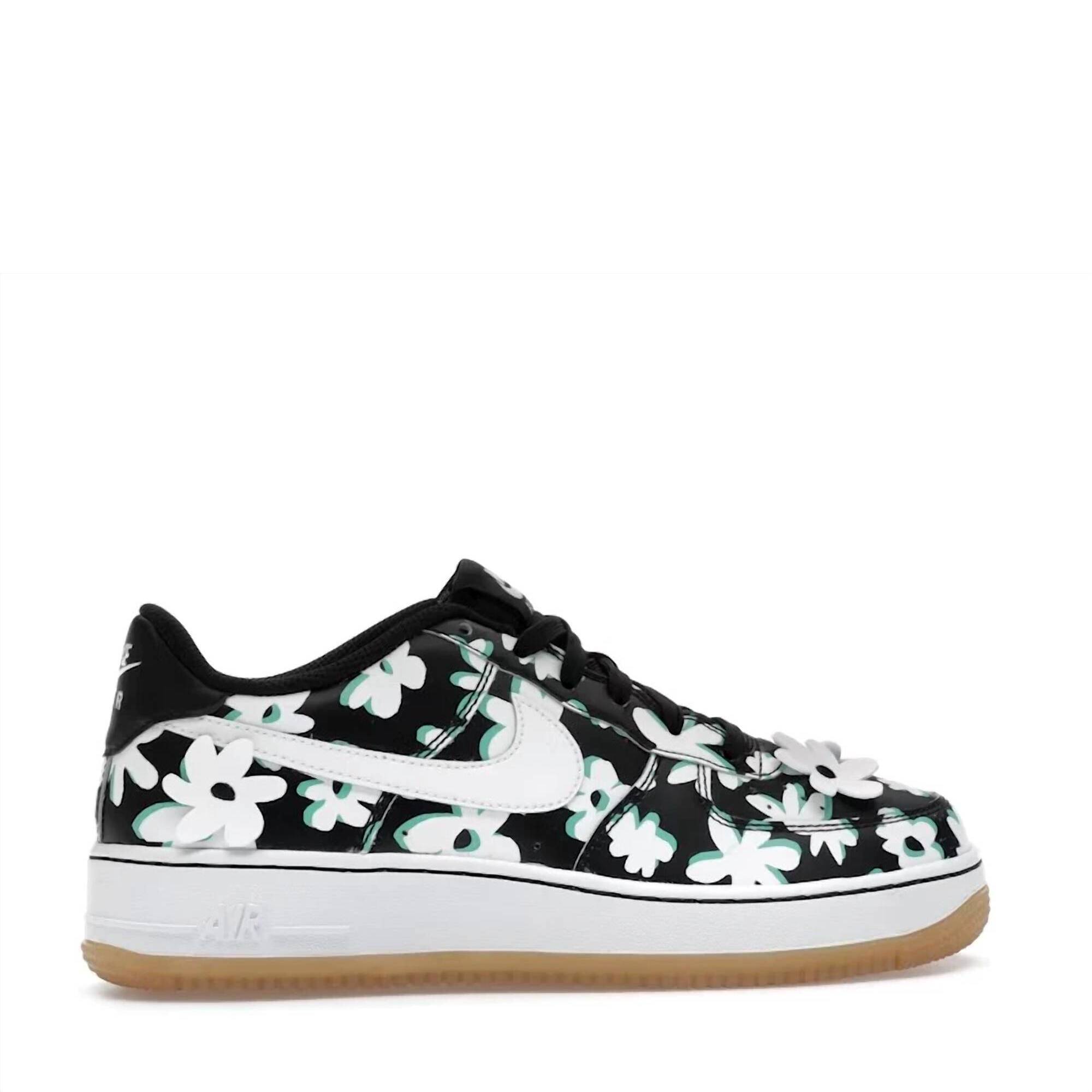 New Nike Women's Air Force 1 Lv8 Floral Leather Sneakers In Multi